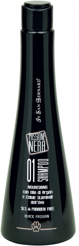 ISB Black Passion 01 Шампунь питательный с аргановым маслом 250 мл