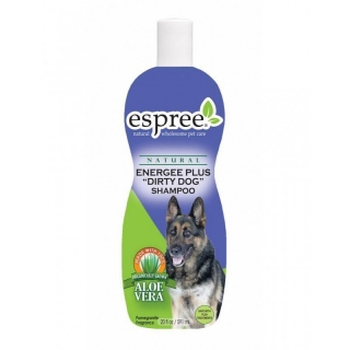 Шампунь «Ароматный гранат» для сильнозагрязненной шерсти собак и кошек. Energee Plus "Dirty Dog" Shampoo, 355 ml (США)
