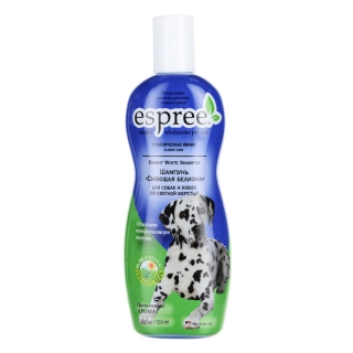 Шампунь «Сияющая белизна», для собак и кошек со светлой шерстью. Bright White Shampoo, 355 ml (США) Концентрат 1:16