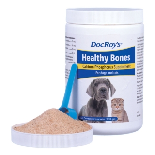 Doc Roys Healthy Bones, 700 gm (порошок) порошок для щенков и котят с кальцием, фосфором, магнием и витамин Д (700гр.) (США)