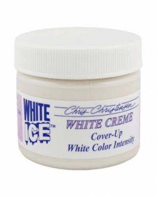 Chris Christensen White Ice Creme / Белый маскирующий крем для шерсти 71 гр 