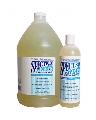 Chris Christensen Spectrum Five Shampoo / Крис Кристенсен шампунь для гладкошерстных пород 473 мл (США)