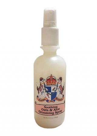 Crown Royale Soothing Oats o Aloe Grooming Spray успокаивающий лосьон-спрей с овсом и алое готовый, 08 oz,236 мл, (США)