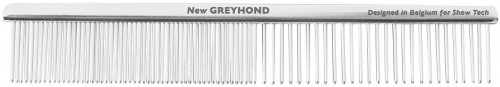 SHOW TECH Greyhond расческа-гребень хром 13,5 см 